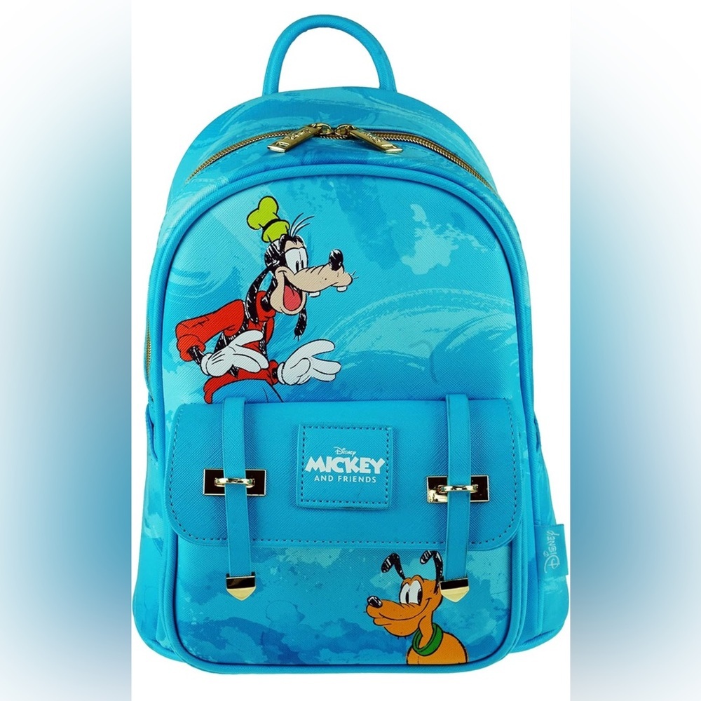 Disney Wonderpop Goofy Vegan Mickey & Friends Mini Backpack - Picture 1 of 6
